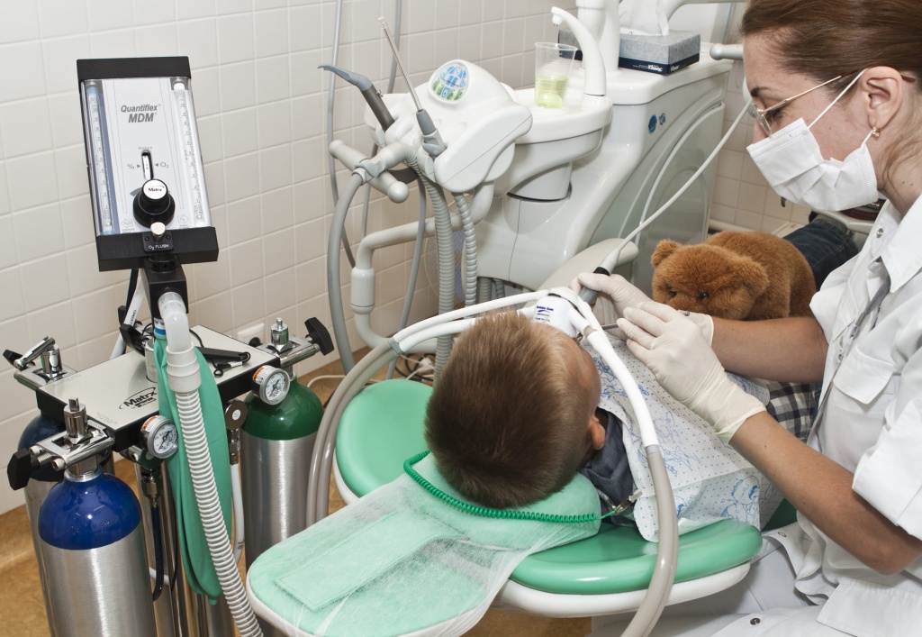 Детская стоматология с наркозом Лечение кариеса лазером Томск Водяной 1-й